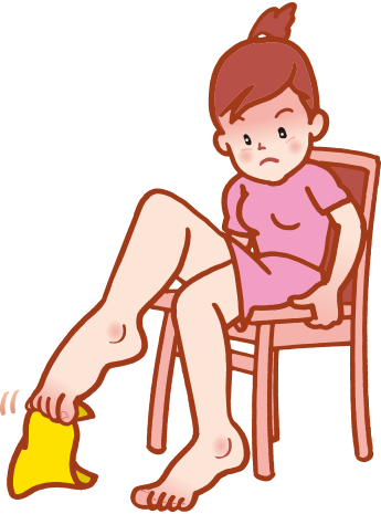 アーチの崩れを予防 外反母趾内反小趾対策 タオル寄せ運動<