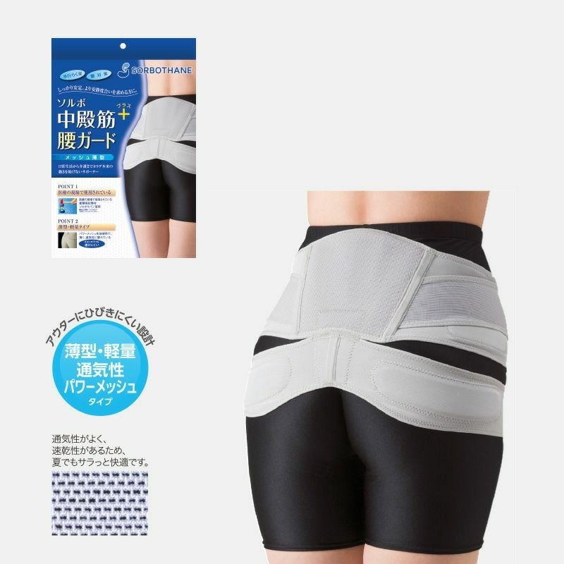 ソルボ腰サポーター 腰痛サポーター ベルト 中臀筋 トレンデレンブルグ